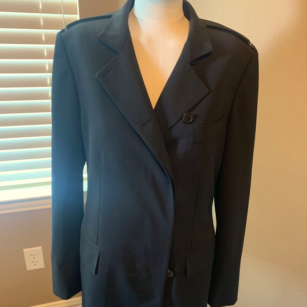 Gucci black blazer.